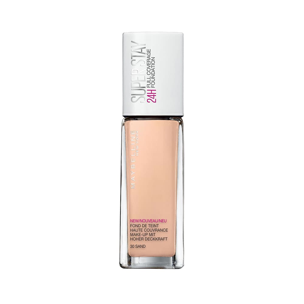 Maybelline New York Superstay 24H Full Coverage Foundation 30 ml - 30 Sand  - EVE